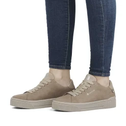 Rieker Women'S Sneaker Low Beige Brown