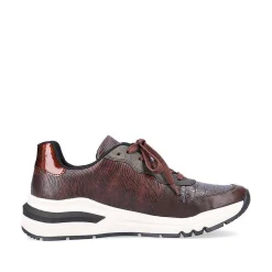 Rieker Women'S Sneaker Low Coffee Brown