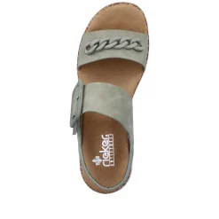 Rieker Women'S Strappy Sandals Mint Green