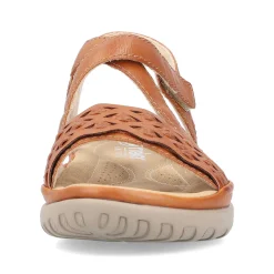 Rieker Women'S Strappy Sandals, Nut Brown