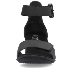 Rieker Women'S Strappy Sandals Jet Black