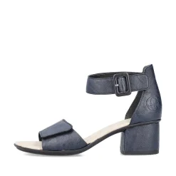 Rieker Women'S Strappy Sandals Navy Blue