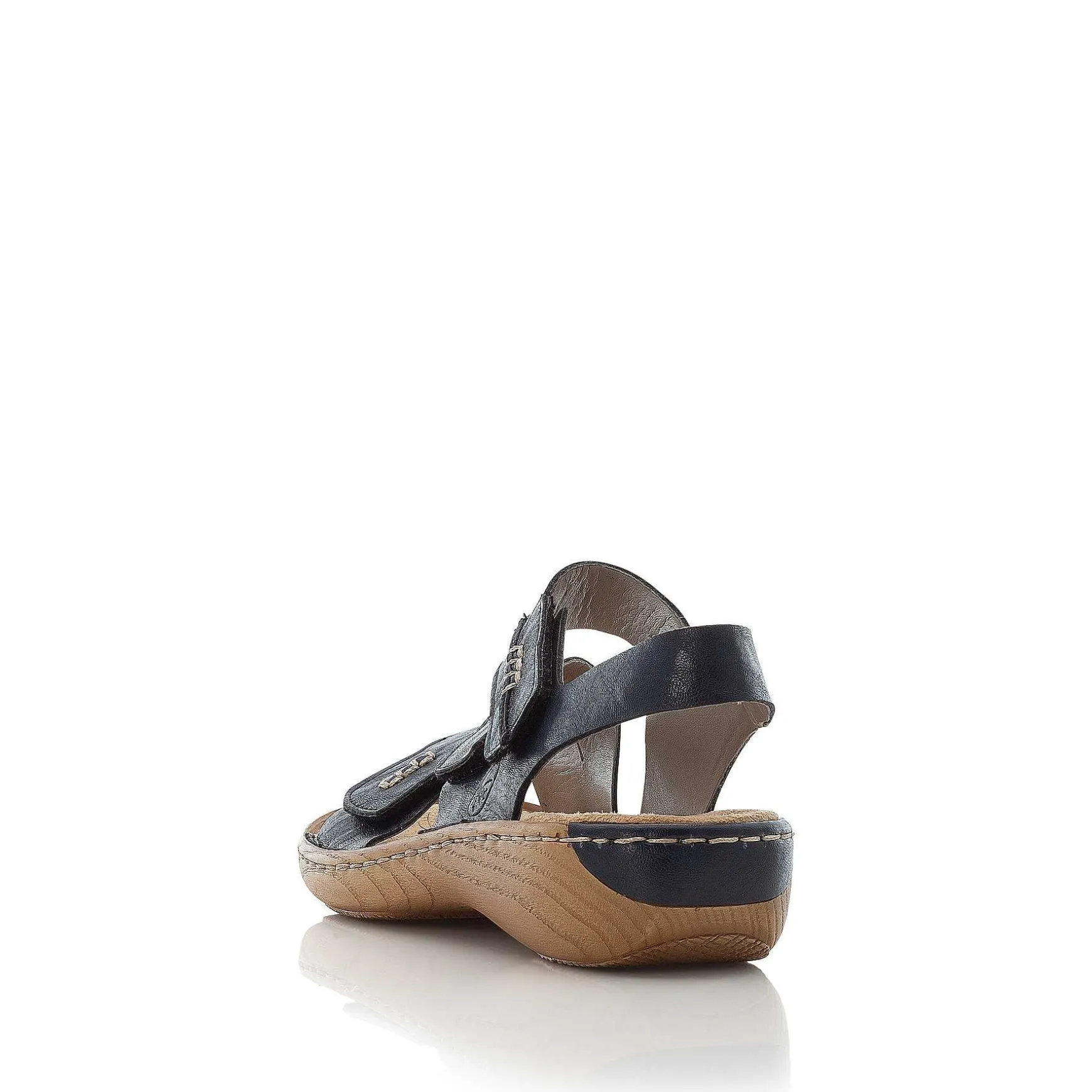 Rieker Women'S Strappy Sandals Pacific Blue