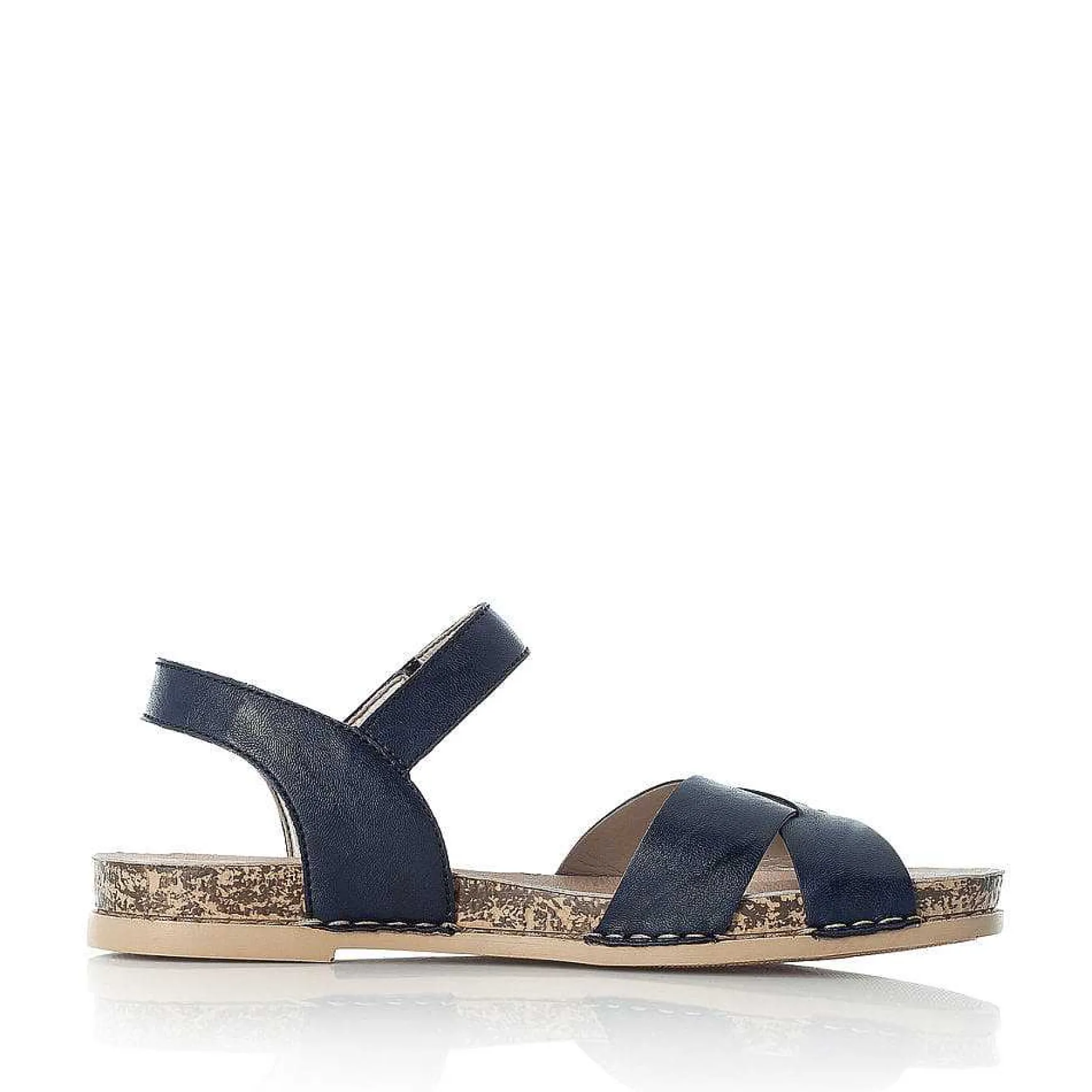 Rieker Women'S Strappy Sandals Pacific Blue