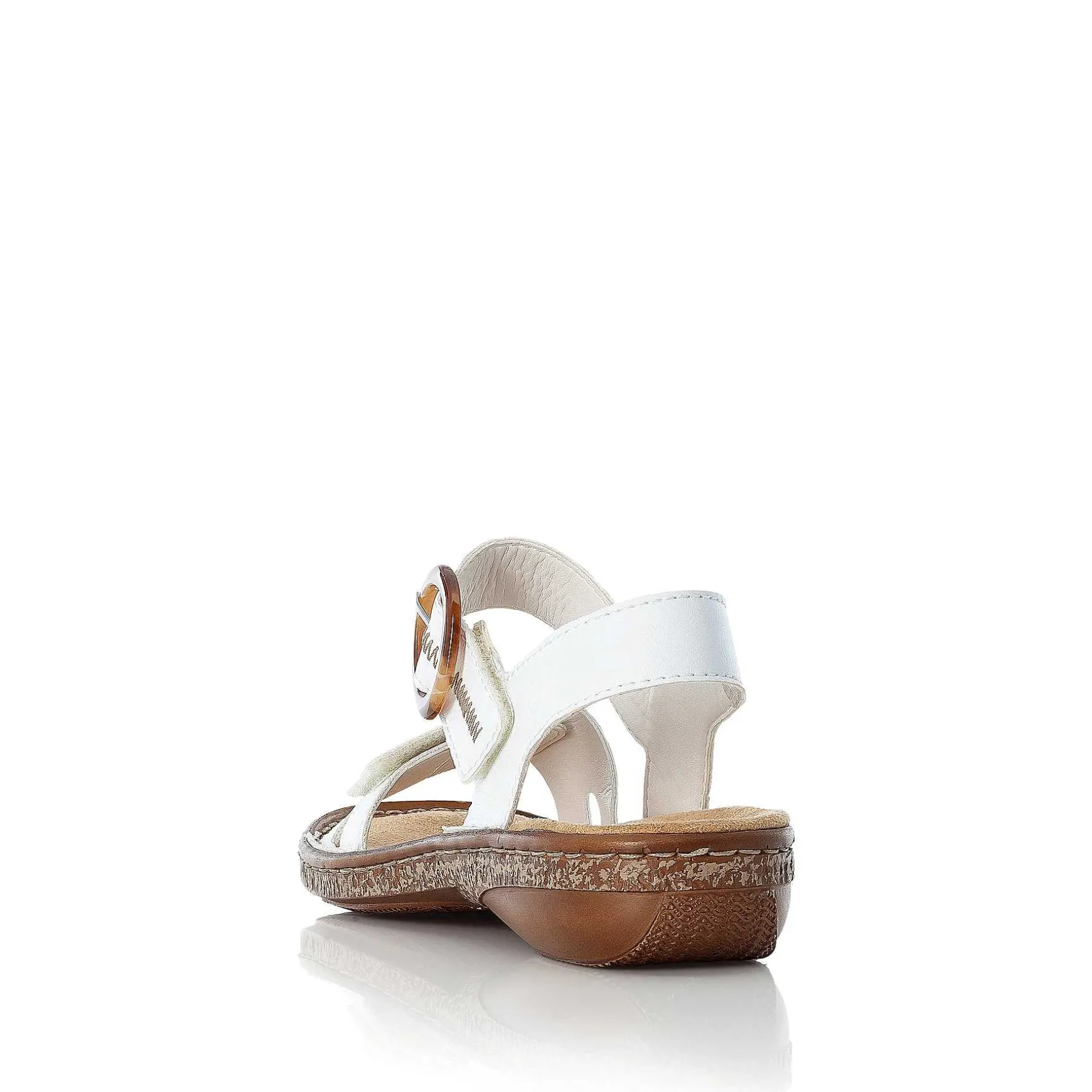 Rieker Women'S Strappy Sandals Pure White
