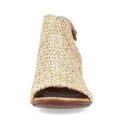 Rieker Women'S Strappy Sandals Sand Beige