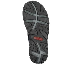 Rieker Women'S Trekking Sandals Steel Blue