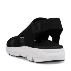 Rieker Women'S Trekking Sandals Deep Black