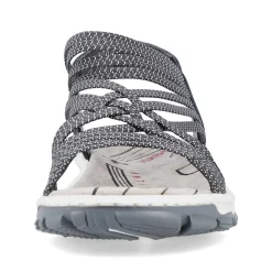 Rieker Women'S Trekking Sandals Pacific Blue